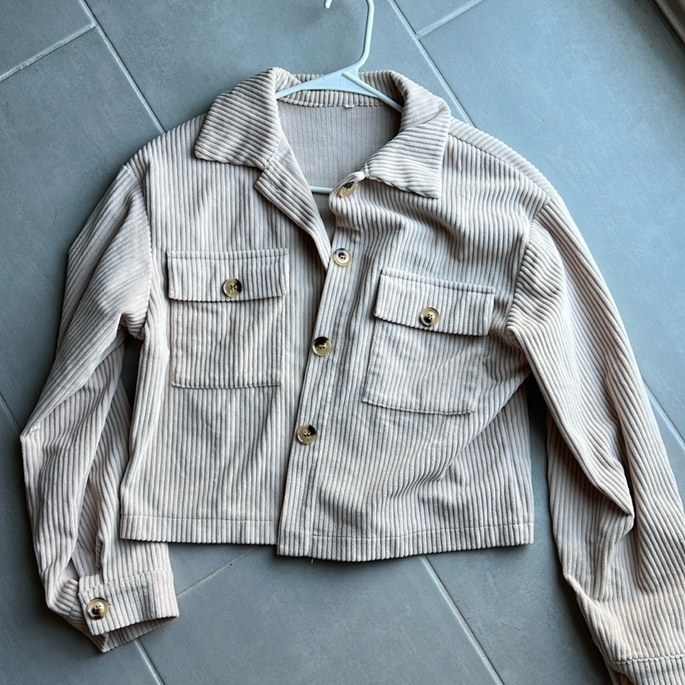 Size small corduroy jacket